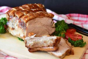 Arrosto sul tagliere