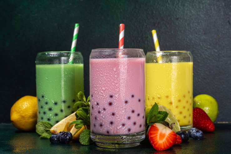 Bubble Tea in vari gusti