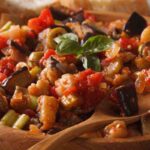 primo piano di caponata