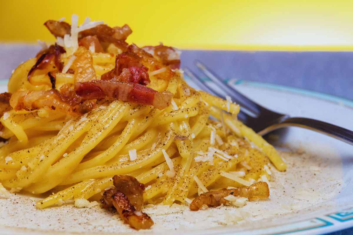 piatto di carbonara