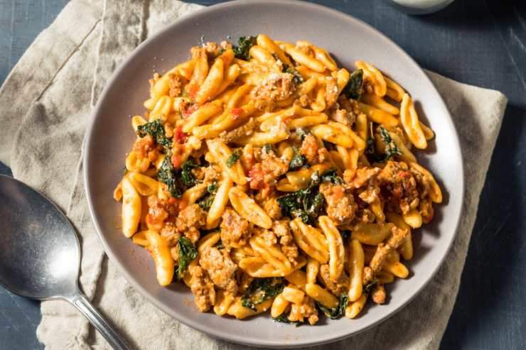 piatto cavatelli alla pezzente