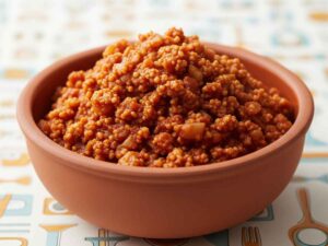 ciotola con ragù