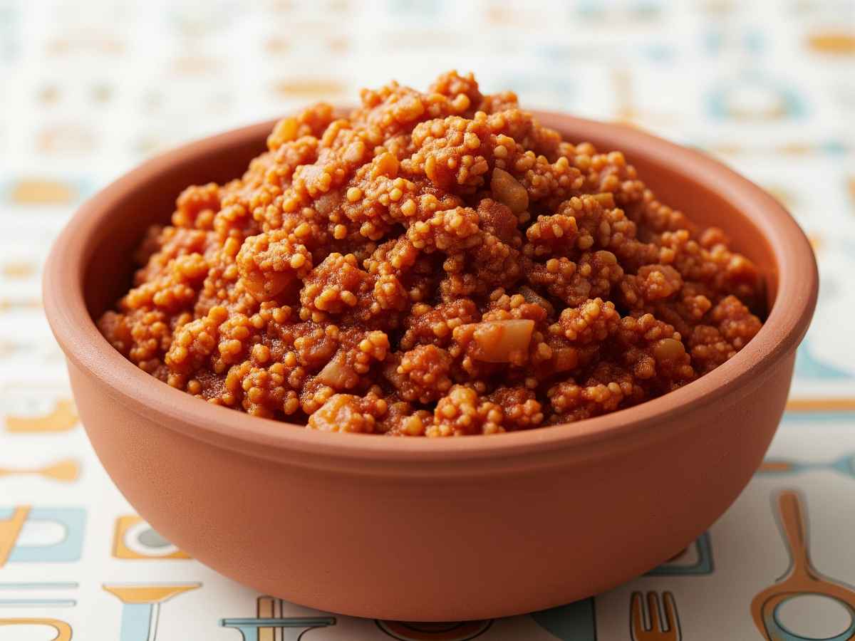 ciotola con ragù
