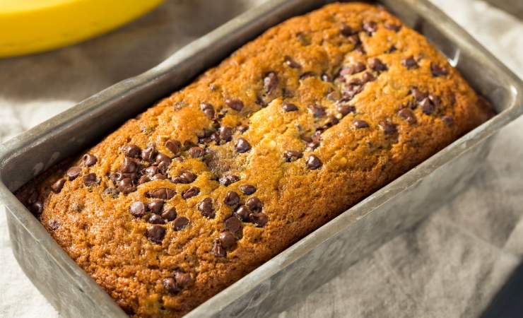 Plumcake con gocce di cioccolato
