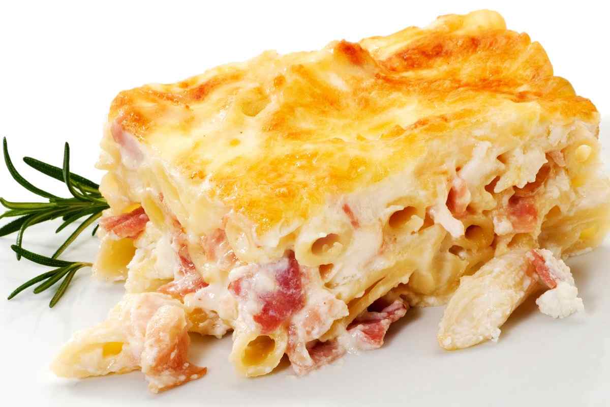 fetta di pasta al forno