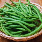 fagiolini in un cesto