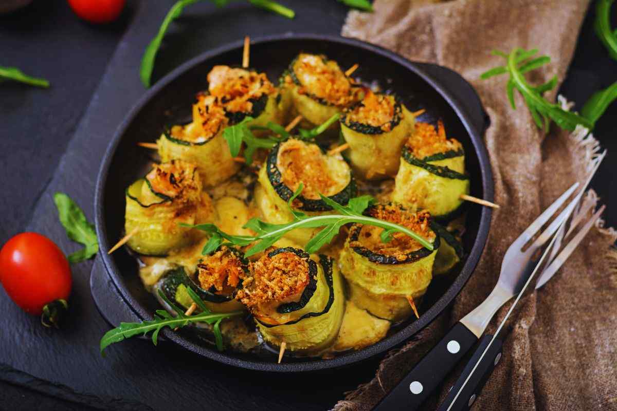 Involtini zucchine
