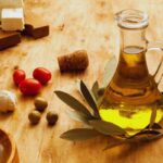 olio, pomodorini, olive e aglio