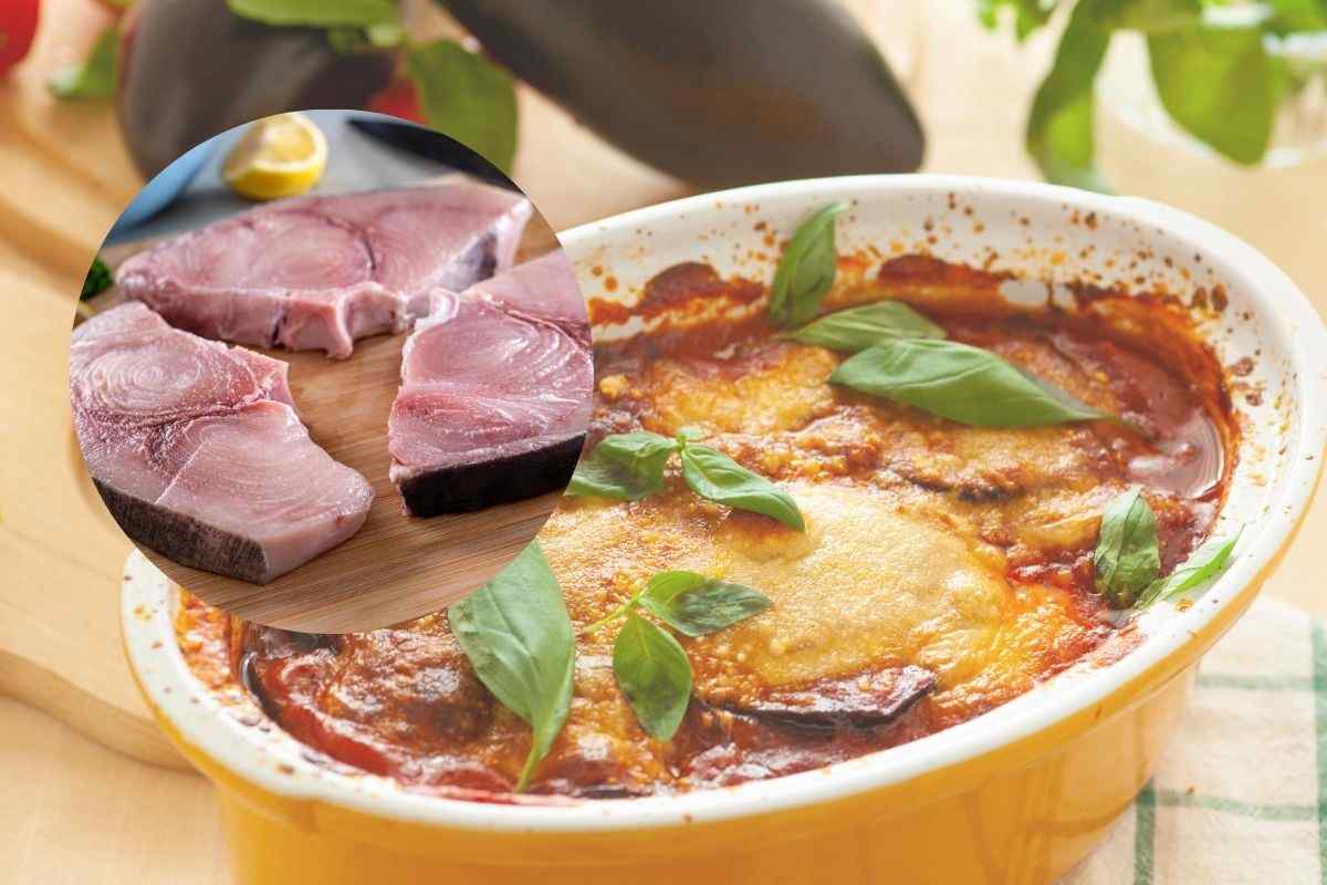 pesce spada e parmigiana