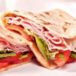piadine con prosciutto