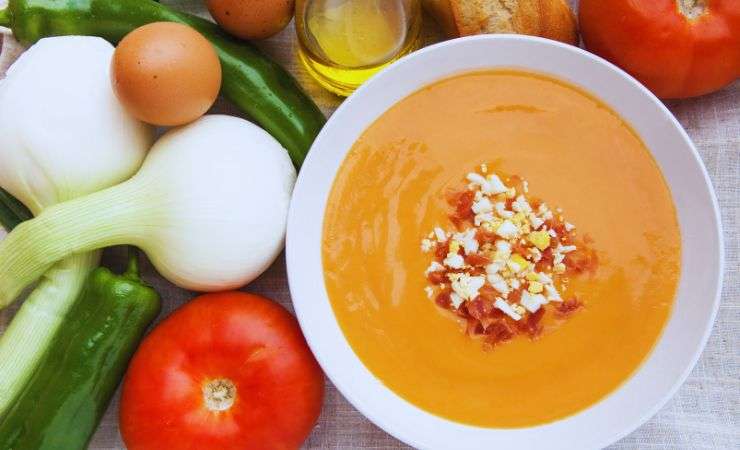zuppa e varie verdure