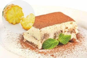 tiramisu e ananas