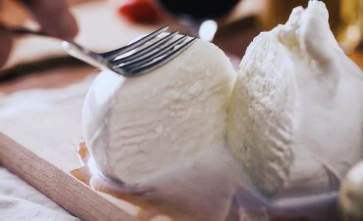 mozzarella aperta